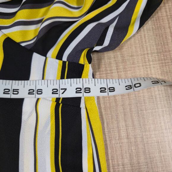 Torrid NWT Striped Harper Top Women Size 4X Black Preppy Feminine Career - Picture 6 of 9